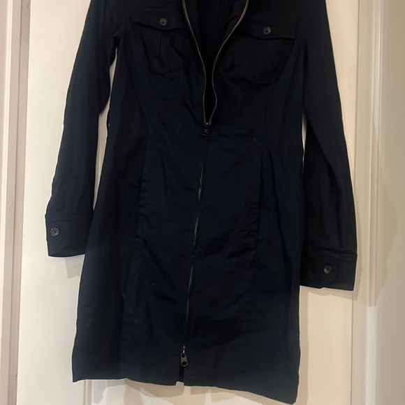 Rag and bone navy blue cotton dress - Picture 3 of 9